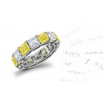 New Arrivals - This Yellow Sapphire & Diamond Ring A Whole Great Radiance