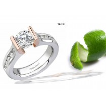 Special Design Jewelry: Exclusive Tension Set Ladies Diamond Rings