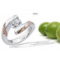 Made To Order Jewelry: Tension Set Diamond Engagement Rings