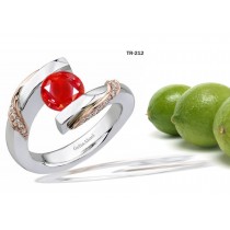 New Arrivals: Designer Diamond & Ruby Tension Set Diamond Engagement Rings