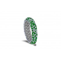 Mark Life's Many Milestones With White Diamonds and Colored Stone Eternity Rings as Wedding Anniversary Bands