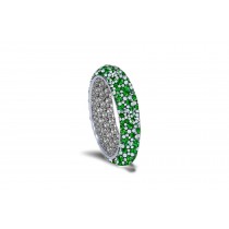 Mark Life's Many Milestones With White Diamonds and Colored Stone Eternity Rings as Wedding Anniversary Bands