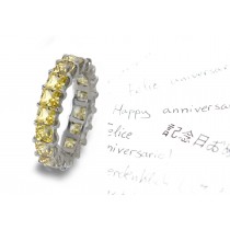 Amazing: Sparkling Yellow & White Diamonds