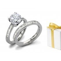 Premier Designer Diamond Engagement & Wedding Rings Set