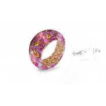 Symbolising Love White Diamonds and Colored Stone Eternity Rings and Bands