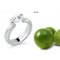 Designer Jewelry: Tension Set Diamond Engagement Rings