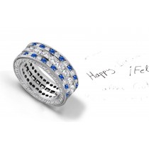Exceptional: Diamond Eternity Bands with the brightest diamonds
