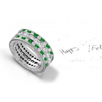 Impressive: Diamond Eternity Bands She'll Cherish Forever