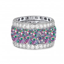 Buy High Quality Diamonds & Colored Stones Engagement & Wedding Band Sets & Anniversary Rings