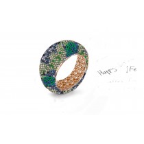 Mark Another Year of Romance With  Eternity Rings Featuring Diamonds & Rubies, Emeralds & Sapphires