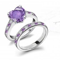 Truly Unique Sapphire Diamond Rings