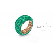 Symbolize Life's Many Milestones With Latest Edition of Diamonds & Colored Gemstones Eternity Rings & Bands