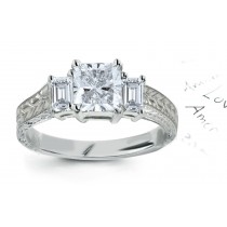 Three Stone Diamond Ring: View Three Stone Diamond Ring Details