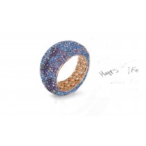 Celebrate Your Relationship With  Eternity Rings Featuring Diamonds & Rubies, Emeralds & Sapphires