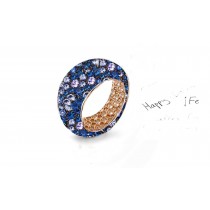 Celebrate Your Relationship With  Eternity Rings Featuring Diamonds & Rubies, Emeralds & Sapphires