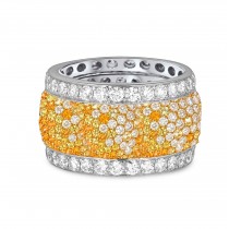 Largest Selection of Diamonds & Colored Stones Eternity Band Rings Available in Gold or Platinum