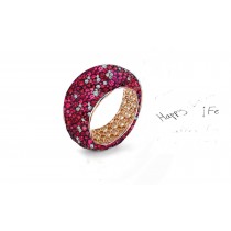 Beautiful Symbols of Lasting Love Eternity Rings Featuring Diamonds & Rubies, Emeralds & Sapphires