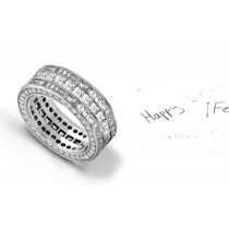 Exquisite: Diamond Eternity Ring with Diamonds in Harmony