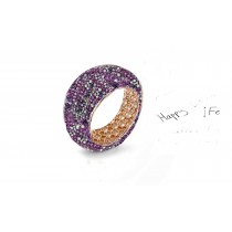 Beautiful Symbols of Lasting Love Eternity Rings Featuring Diamonds & Rubies, Emeralds & Sapphires