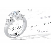 Designer Jewelry: Tension Set Diamond Engagement Rings