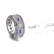 The Latest Styles: Platinum Diamond Eternity Band