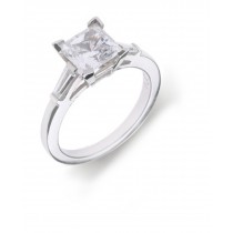 Pre-Set Side Accent Diamond Engagement Settings. 