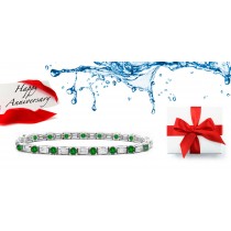 Emerald Jewelry: Emerald And Diamond Bracelets