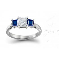 Beautiful Sapphire Diamond Rings