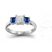 Beautiful Sapphire Diamond Rings