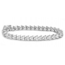 View Diamond Bracelets 14K White Gold