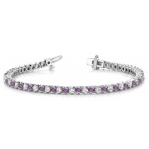 Colored Diamond Bracelets: Pink Diamonds - Pink Colored Diamond Bracelet