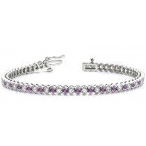 Colored Diamond Bracelets: Pink Diamonds - Pink Colored Diamond Bracelet