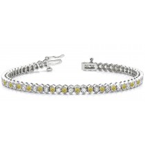 Colored Diamond Bracelets: Yellow Diamonds - Yellow Colored Diamond Bracelets