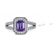 A New Classic: A Fine Purple Sapphire Diamond Ring