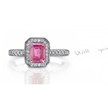 Outstanding: A Truly Unique Pink Sapphire & Diamond Ring