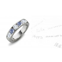 Premier Designer Colored Diamonds Collection - Colored Diamonds & White Diamonds Fancy Diamond Wedding & Anniversary Rings