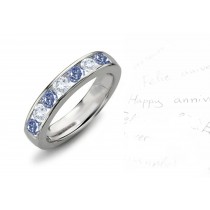 Premier Designer Colored Diamonds Collection - Colored Diamonds & White Diamonds Fancy Diamond Wedding & Anniversary Rings