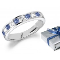 Premier Designer Colored Diamonds Collection - Colored Diamonds & White Diamonds Fancy Diamond Wedding & Anniversary Rings