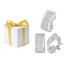 Princess Cut Diamonds Invisible Set.