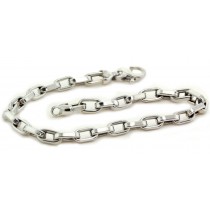 Platinum Fancy Link Chain and Bracelet. View Chains and Bracelts.