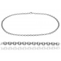 Platinum Cable Pendant Chain. View Chains and Bracelets