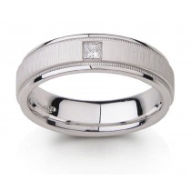 Platinum Princess Cut Diamond Ring