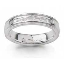 Platinum Diamond Anniversary Rings