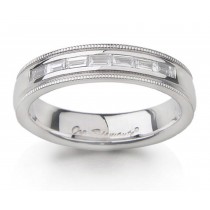 Platinum Diamond Anniversary Rings