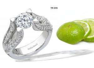 Designer Jewelry: Tension Set Diamond Engagement Rings