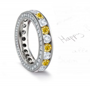 Women's Yellow Sapphire & Diamond Wedding Bands Guidebooks