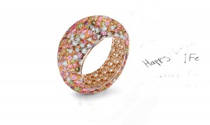 Enjoy The Magic of Delicate Eternity Rings Featuring Diamonds & Rubies, Emeralds & Sapphires