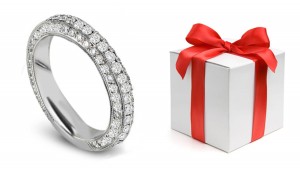 Love, Soul & Spirit: New Trio of Diamond Eternity Wedding Bands in Platinum & Gold