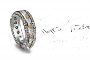 Brilliant: Sparkling Brown & White Diamonds