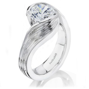 Gelin Abaci Tension Set Diamond Ring